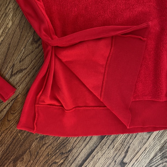 Aerie A Little Naughty Oversized Soft Terrycloth Sweatshirt Womens Pullover - Picture 5 of 6